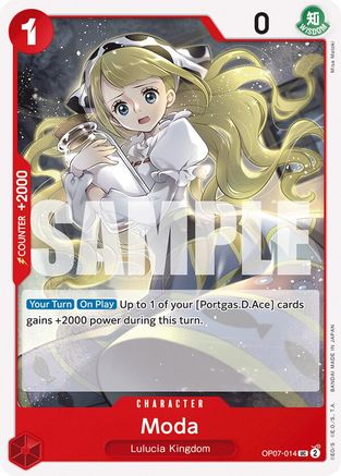 500 Years in the Future OP07-014 Moda (OP07-014) - Uncommon