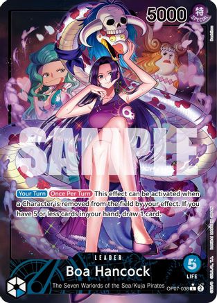 500 Years in the Future OP07-038 Boa Hancock (038) (Parallel) - Foil - Leader