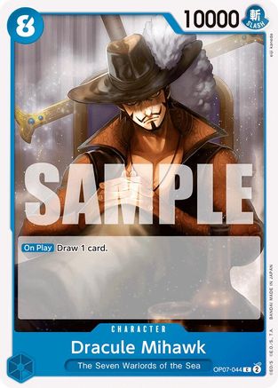 500 Years in the Future OP07-044 Dracule Mihawk (OP07-044) - Common