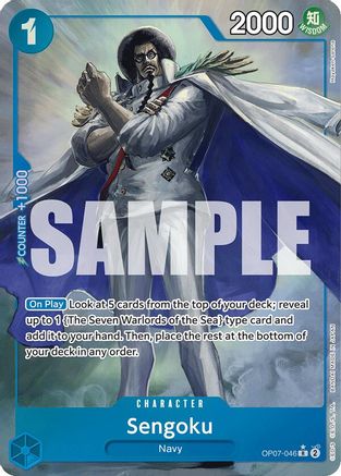 500 Years in the Future OP07-046 Sengoku (Parallel) (OP07-046) - Foil - Rare