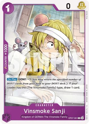 500 Years in the Future OP07-061 Vinsmoke Sanji (OP07-061) - Common