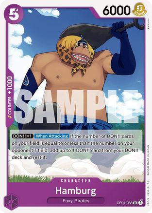 500 Years in the Future OP07-068 Hamburg (OP07-068) - Uncommon