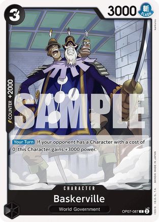 500 Years in the Future OP07-087 Baskerville (OP07-087) - Common