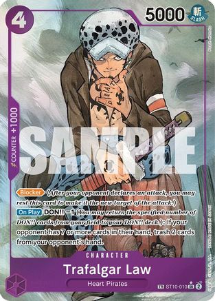 500 Years in the Future ST10-010 Trafalgar Law (010) (TR) (ST10-010) - Foil - Treasure Rare