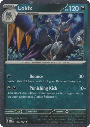 Miscellaneous Cards & Products 122/182 Lokix - Holofoil - Rare