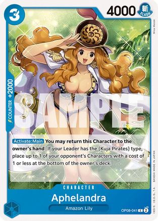 Two Legends OP08-041 Aphelandra (OP08-041) - Common