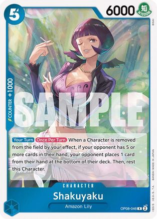 Two Legends OP08-046 Shakuyaku (OP08-046) - Foil - Rare
