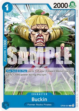 Two Legends OP08-051 Buckin (OP08-051) - Common