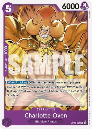Two Legends OP08-061 Charlotte Oven (OP08-061) - Uncommon