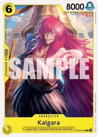 Two Legends OP08-099 Kalgara (099) (OP08-099) - Common