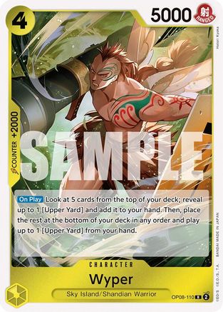 Two Legends OP08-110 Wyper (OP08-110) - Foil - Rare