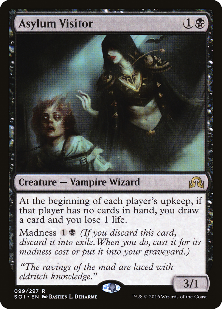 Shadows over Innistrad - (SOI-099) - Asylum Visitor