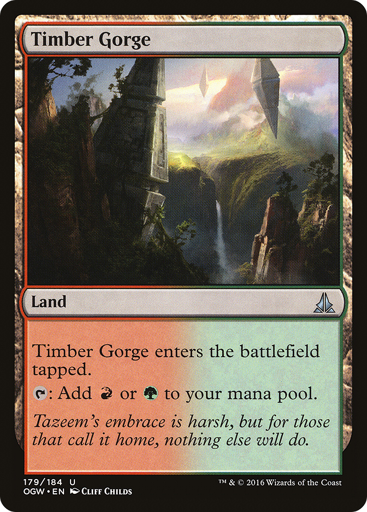 Oath of the Gatewatch - (OGW-179) - Timber Gorge