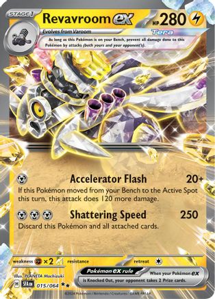 SV Shrouded Fable 015/064 Revavroom ex - Holofoil - Double Rare