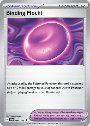 SV Shrouded Fable 055/064 Binding Mochi - Reverse Holofoil - Uncommon