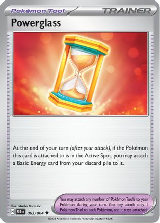 SV Shrouded Fable 063/064 Powerglass - Reverse Holofoil - Uncommon