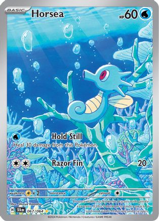 SV Shrouded Fable 067/064 Horsea - Holofoil - Illustration Rare