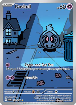 SV Shrouded Fable 068/064 Duskull - Holofoil - Illustration Rare