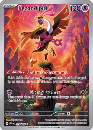 SV Shrouded Fable 073/064 Fezandipiti - Holofoil - Illustration Rare