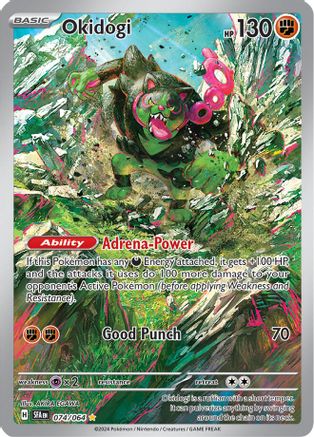 SV Shrouded Fable 074/064 Okidogi - Holofoil - Illustration Rare