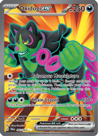 SV Shrouded Fable 082/064 Okidogi ex - Holofoil - Ultra Rare