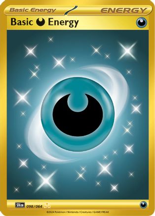 SV Shrouded Fable 098/064 Basic Darkness Energy - Holofoil - Hyper Rare