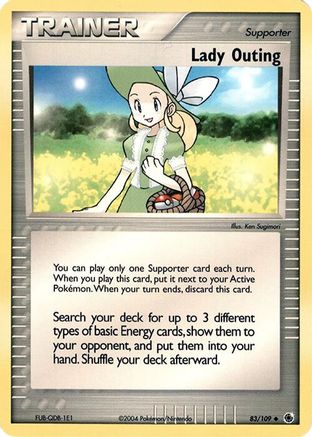 Deck Exclusives 083/109 Lady Outing - Uncommon