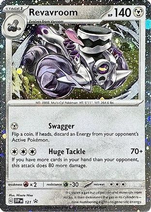 SV Scarlet & Violet Promo Cards 121 Revavroom - Holofoil - Promo