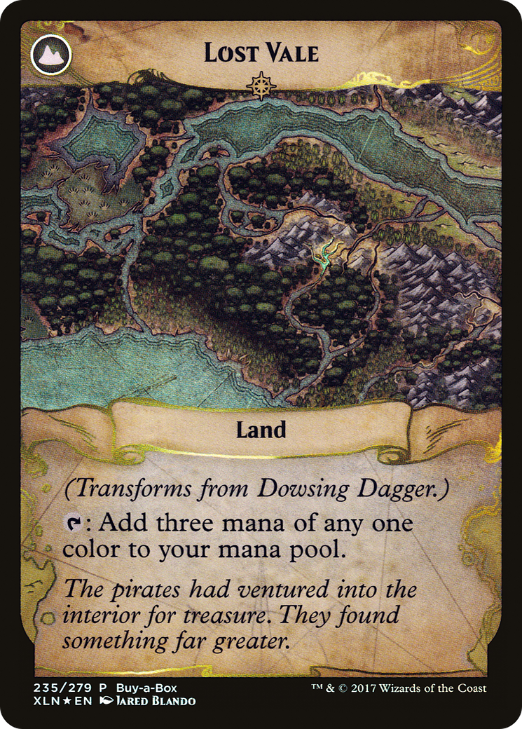 XLN Treasure Chest - (BABP-235) - Dowsing Dagger: (compasslanddfc) Foil