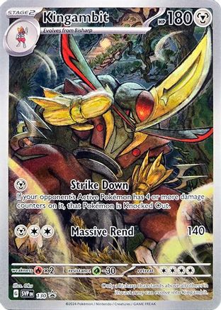SV Scarlet & Violet Promo Cards 130 Kingambit - Holofoil - Promo