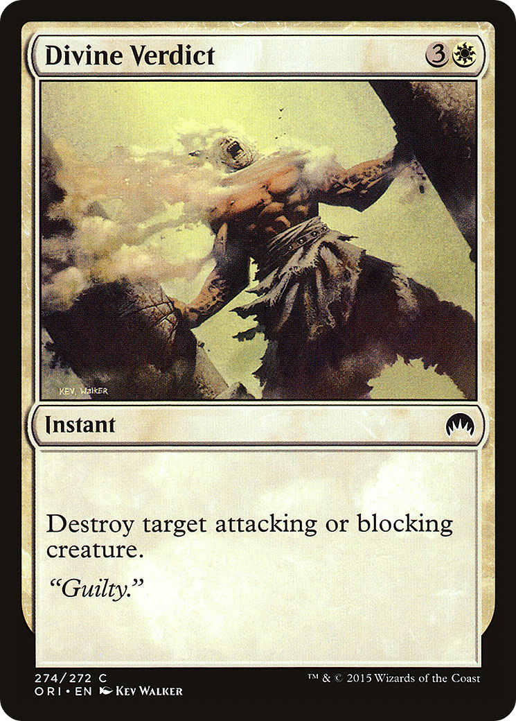 Magic Origins - (ORI-274) - Divine Verdict Foil