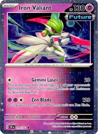 Miscellaneous Cards & Products 079/162 Iron Valiant - Holofoil - Uncommon