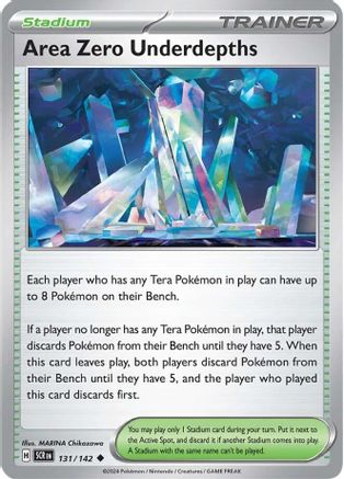 SV07 Stellar Crown 131/142 Area Zero Underdepths - Reverse Holofoil - Uncommon