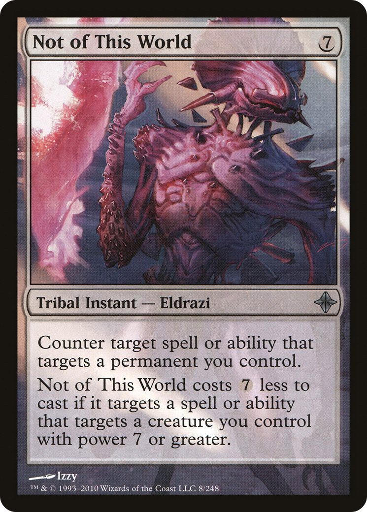 Rise of the Eldrazi - (ROE-008) - Not of This World