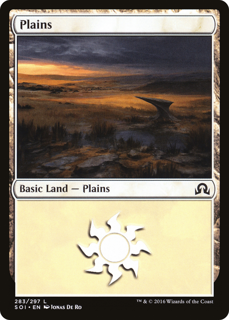 Shadows over Innistrad - (SOI-283) - Plains (283) Foil