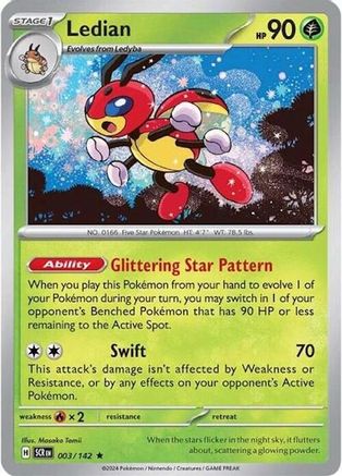 Deck Exclusives 003/142 Ledian - Rare