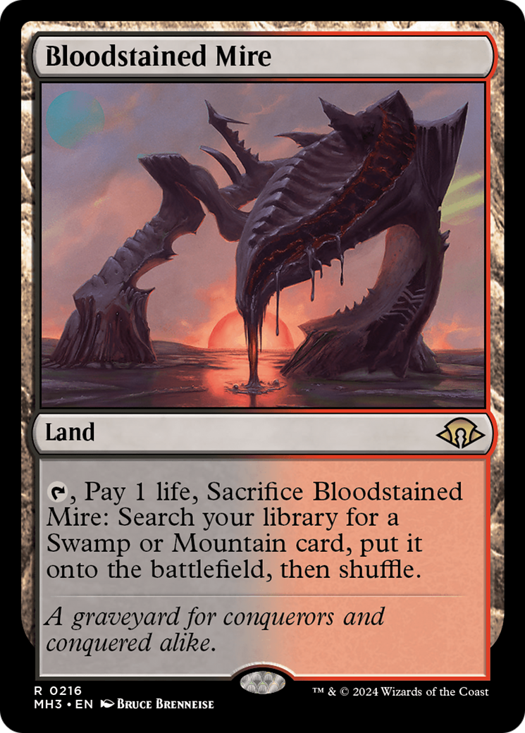 Modern Horizons 3 - (MH3-216) - Bloodstained Mire Foil