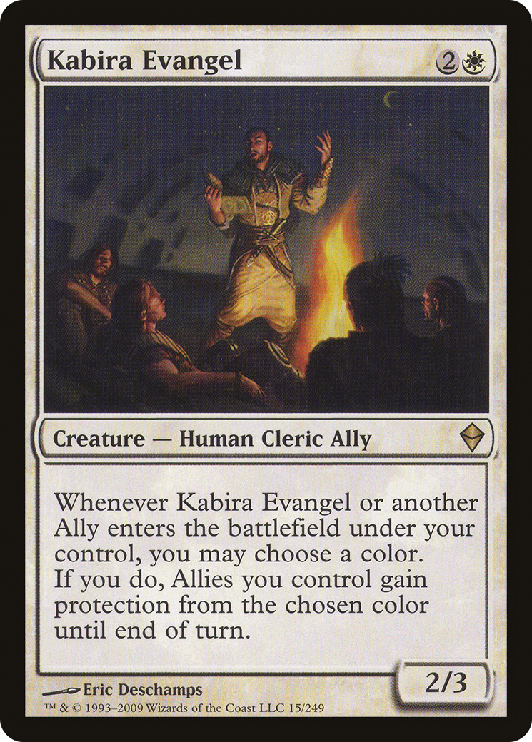 Zendikar - (ZEN-015) - Kabira Evangel