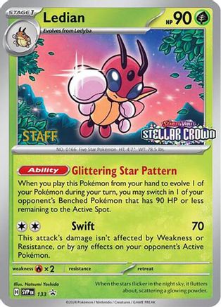 SV Scarlet & Violet Promo Cards 133 Ledian - Reverse Holofoil - Promo