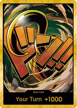 Premium Booster The Best DON!! Card (Crocodile) (Gold) - Foil - DON!!