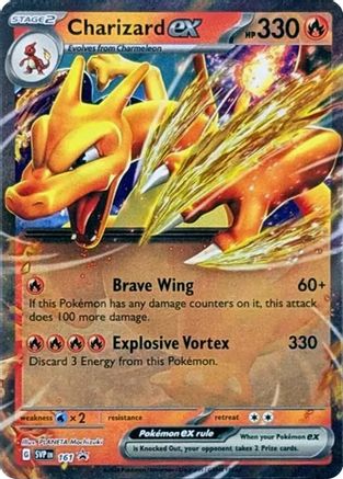 SV Scarlet & Violet Promo Cards 161 Charizard ex - Holofoil - Promo