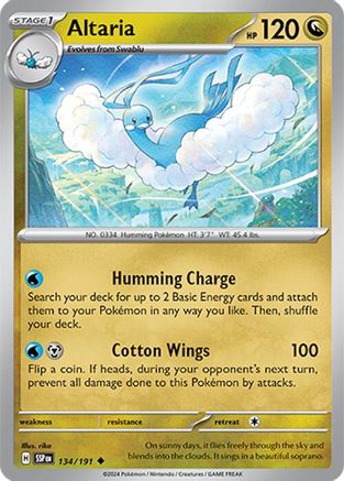 SV08 Surging Sparks 134/191 Altaria - Uncommon
