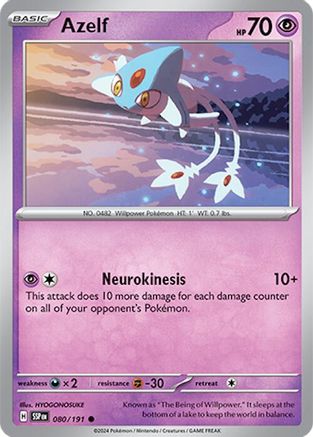 SV08 Surging Sparks 080/191 Azelf - Common