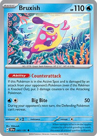 SV08 Surging Sparks 049/191 Bruxish - Uncommon