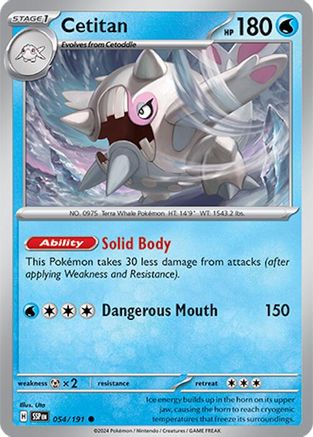 SV08 Surging Sparks 054/191 Cetitan - Common