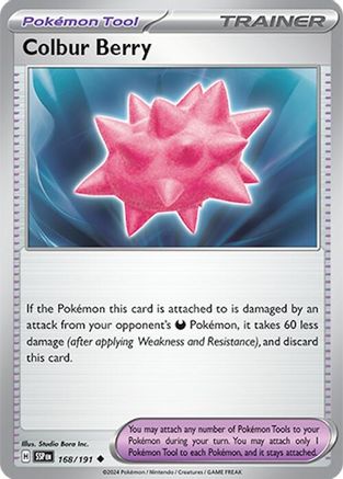 SV08 Surging Sparks 168/191 Colbur Berry - Reverse Holofoil - Uncommon