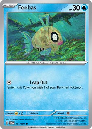 SV08 Surging Sparks 041/191 Feebas - Common