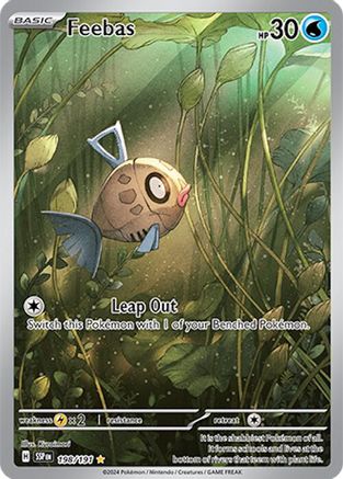 SV08 Surging Sparks 198/191 Feebas - Holofoil - Illustration Rare