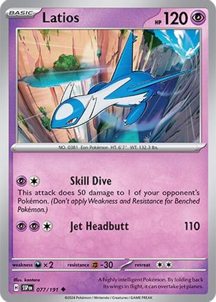 SV08 Surging Sparks 077/191 Latios - Uncommon