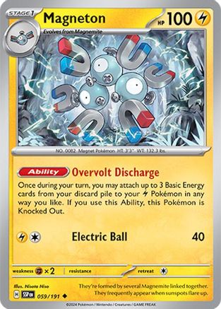 SV08 Surging Sparks 059/191 Magneton - Uncommon